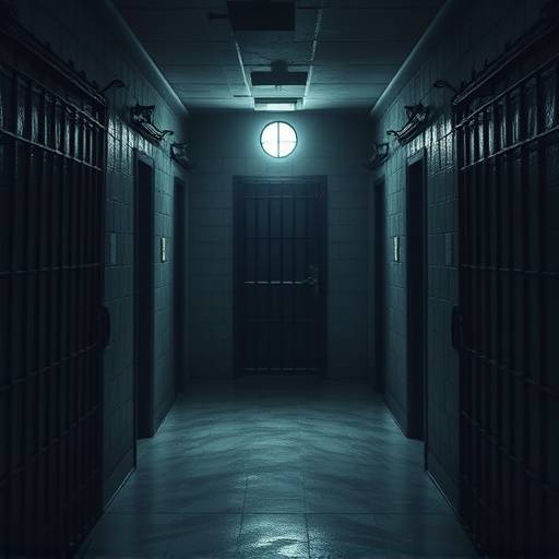 Interior de una celda penitenciaria típica